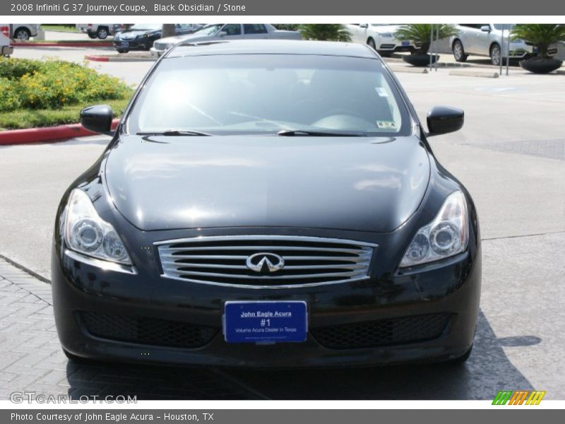 Black Obsidian / Stone 2008 Infiniti G 37 Journey Coupe