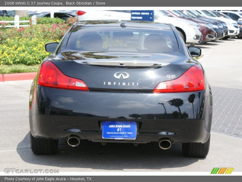 Black Obsidian / Stone 2008 Infiniti G 37 Journey Coupe