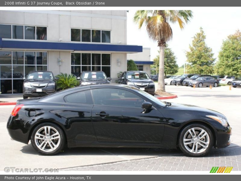 Black Obsidian / Stone 2008 Infiniti G 37 Journey Coupe