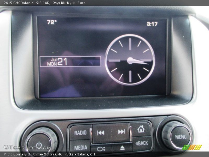 Onyx Black / Jet Black 2015 GMC Yukon XL SLE 4WD