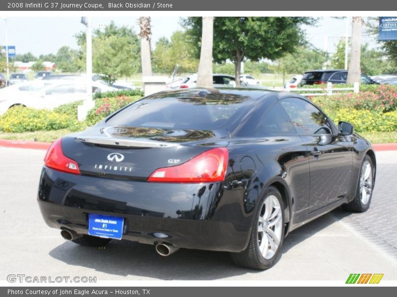 Black Obsidian / Stone 2008 Infiniti G 37 Journey Coupe