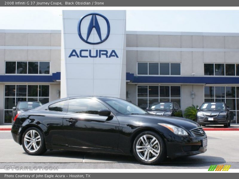 Black Obsidian / Stone 2008 Infiniti G 37 Journey Coupe