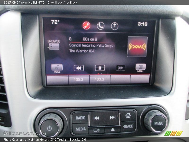 Onyx Black / Jet Black 2015 GMC Yukon XL SLE 4WD