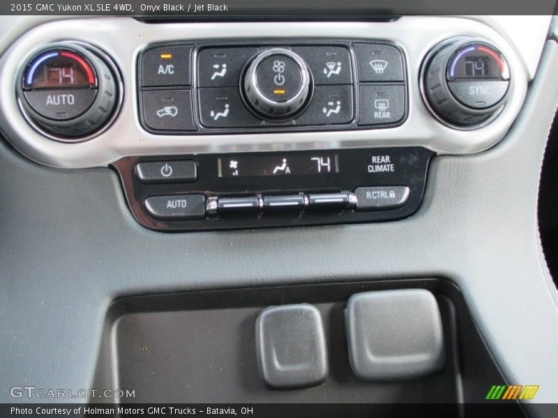 Controls of 2015 Yukon XL SLE 4WD