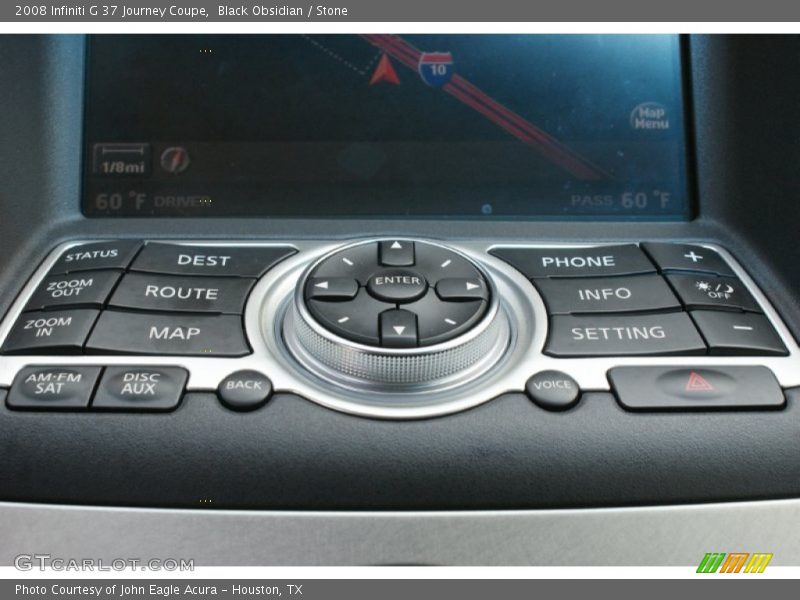 Black Obsidian / Stone 2008 Infiniti G 37 Journey Coupe