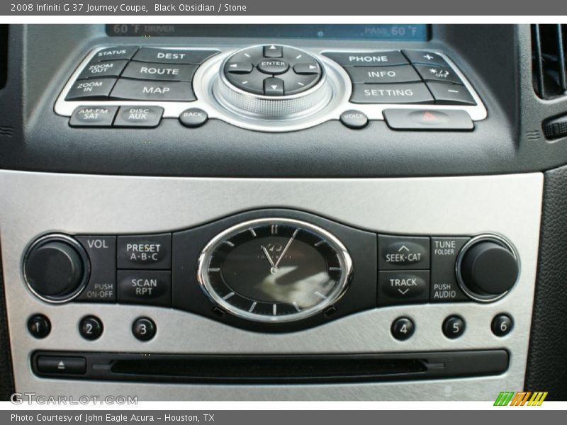 Black Obsidian / Stone 2008 Infiniti G 37 Journey Coupe