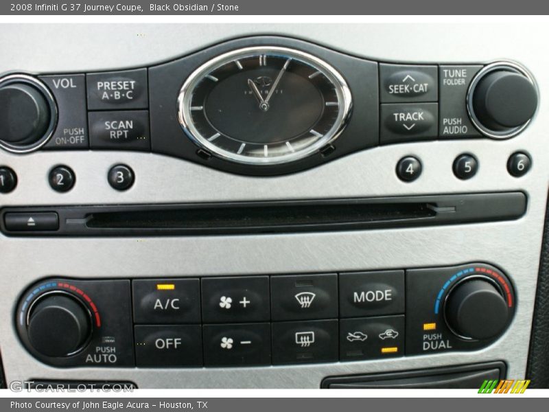 Black Obsidian / Stone 2008 Infiniti G 37 Journey Coupe