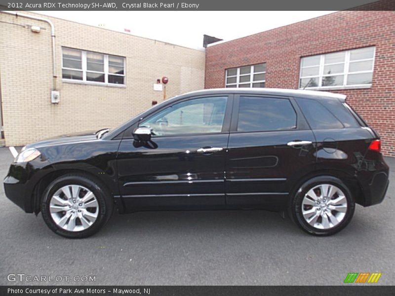 Crystal Black Pearl / Ebony 2012 Acura RDX Technology SH-AWD