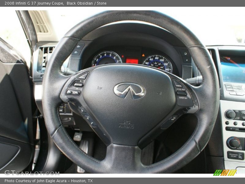 Black Obsidian / Stone 2008 Infiniti G 37 Journey Coupe