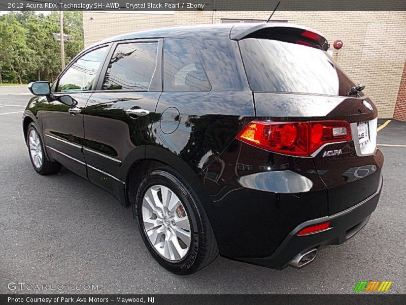 Crystal Black Pearl / Ebony 2012 Acura RDX Technology SH-AWD
