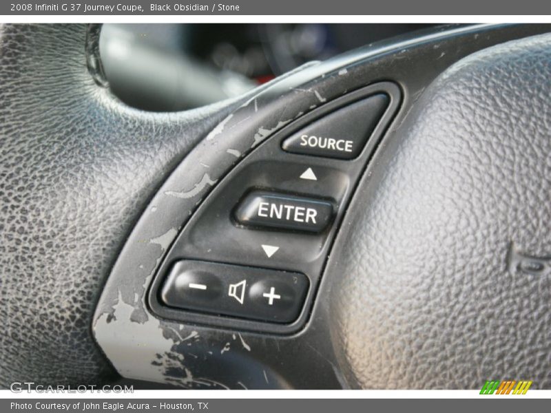 Black Obsidian / Stone 2008 Infiniti G 37 Journey Coupe