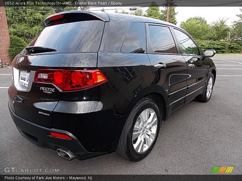 Crystal Black Pearl / Ebony 2012 Acura RDX Technology SH-AWD