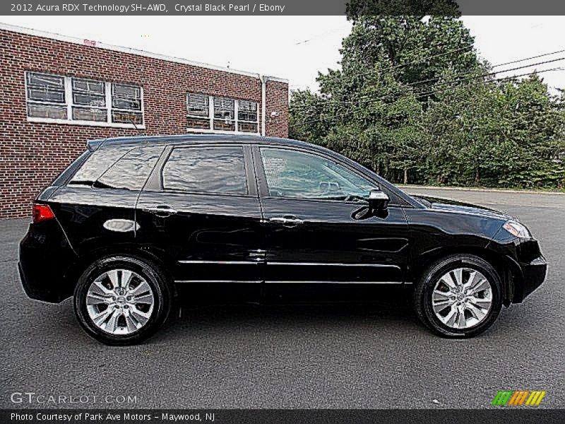 Crystal Black Pearl / Ebony 2012 Acura RDX Technology SH-AWD