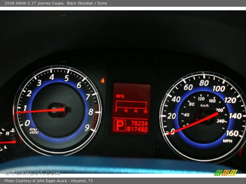 Black Obsidian / Stone 2008 Infiniti G 37 Journey Coupe
