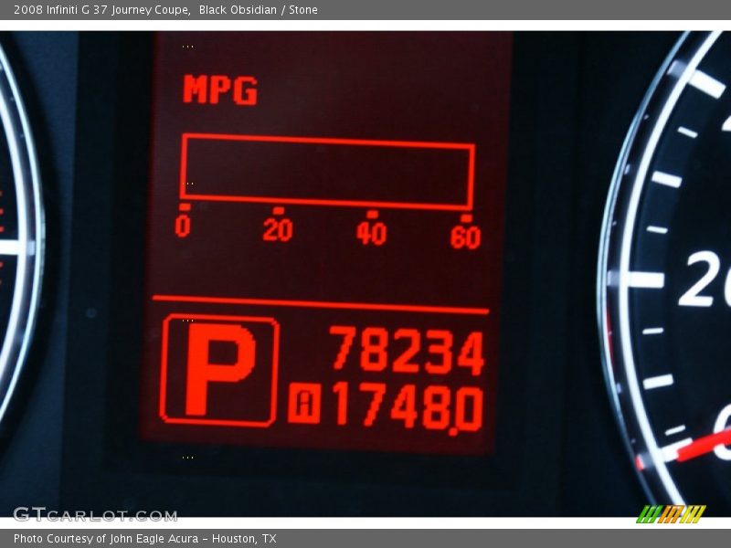 Black Obsidian / Stone 2008 Infiniti G 37 Journey Coupe