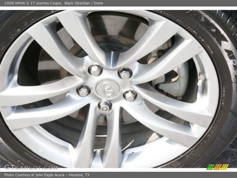 Black Obsidian / Stone 2008 Infiniti G 37 Journey Coupe