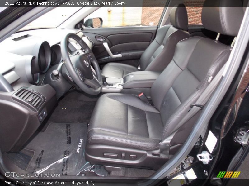 Crystal Black Pearl / Ebony 2012 Acura RDX Technology SH-AWD