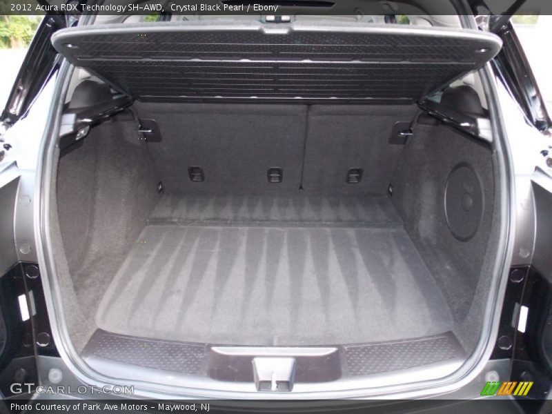 Crystal Black Pearl / Ebony 2012 Acura RDX Technology SH-AWD