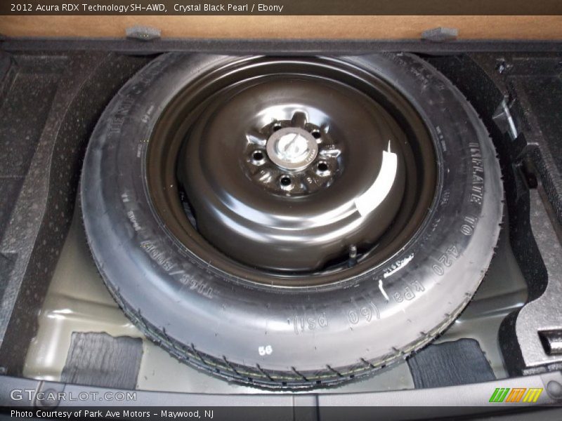 Crystal Black Pearl / Ebony 2012 Acura RDX Technology SH-AWD