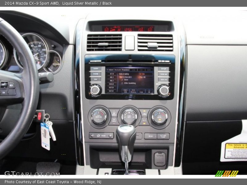 Controls of 2014 CX-9 Sport AWD
