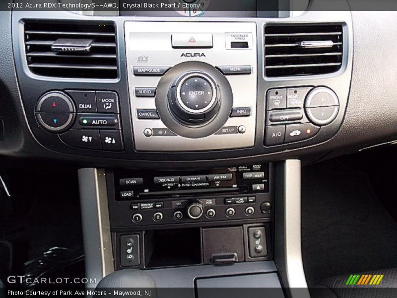 Crystal Black Pearl / Ebony 2012 Acura RDX Technology SH-AWD