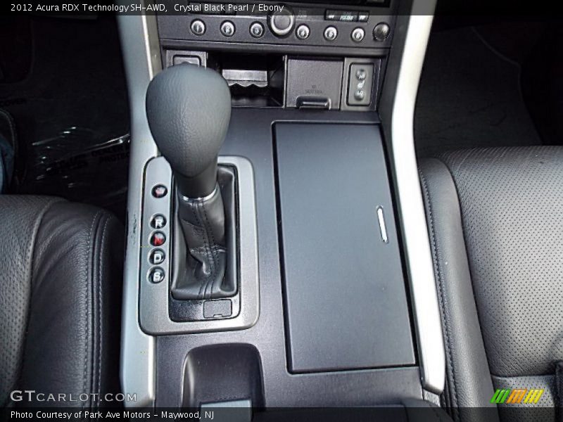 Crystal Black Pearl / Ebony 2012 Acura RDX Technology SH-AWD