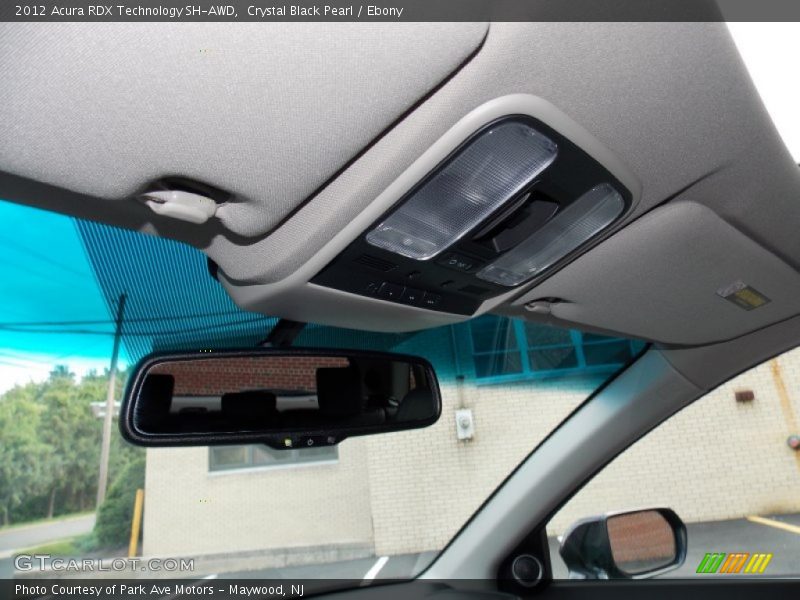 Crystal Black Pearl / Ebony 2012 Acura RDX Technology SH-AWD