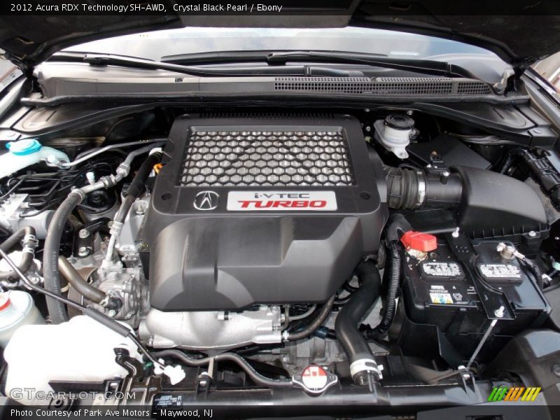 Crystal Black Pearl / Ebony 2012 Acura RDX Technology SH-AWD