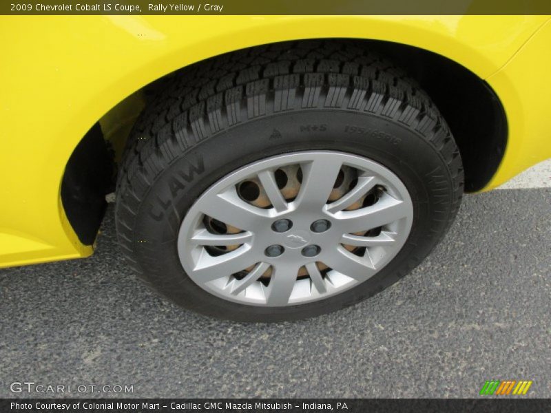 Rally Yellow / Gray 2009 Chevrolet Cobalt LS Coupe