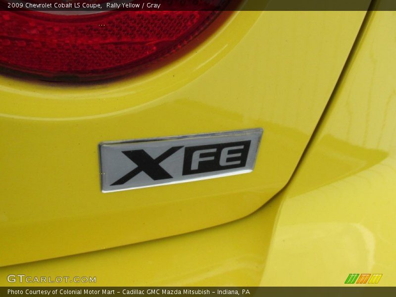 Rally Yellow / Gray 2009 Chevrolet Cobalt LS Coupe