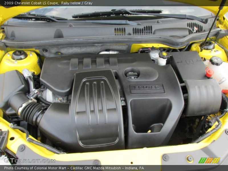 Rally Yellow / Gray 2009 Chevrolet Cobalt LS Coupe