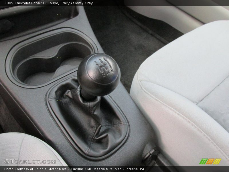 Rally Yellow / Gray 2009 Chevrolet Cobalt LS Coupe
