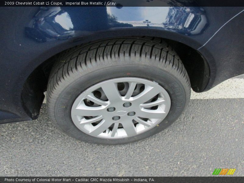 Imperial Blue Metallic / Gray 2009 Chevrolet Cobalt LS Coupe