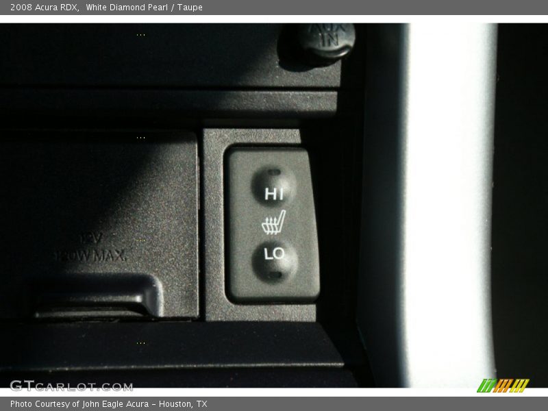 White Diamond Pearl / Taupe 2008 Acura RDX