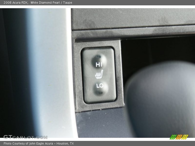 White Diamond Pearl / Taupe 2008 Acura RDX