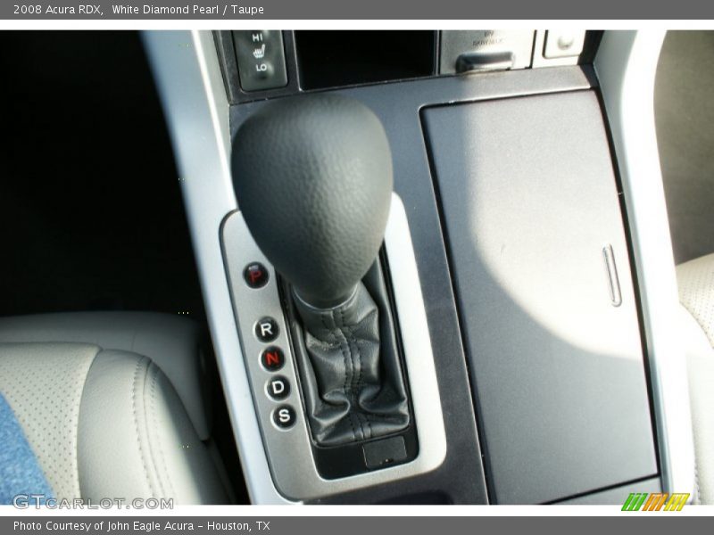 White Diamond Pearl / Taupe 2008 Acura RDX