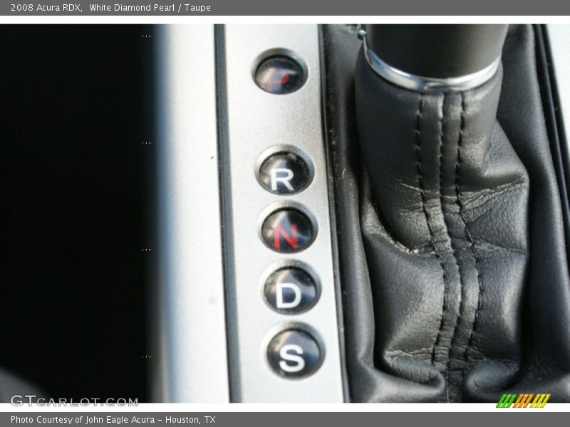 White Diamond Pearl / Taupe 2008 Acura RDX
