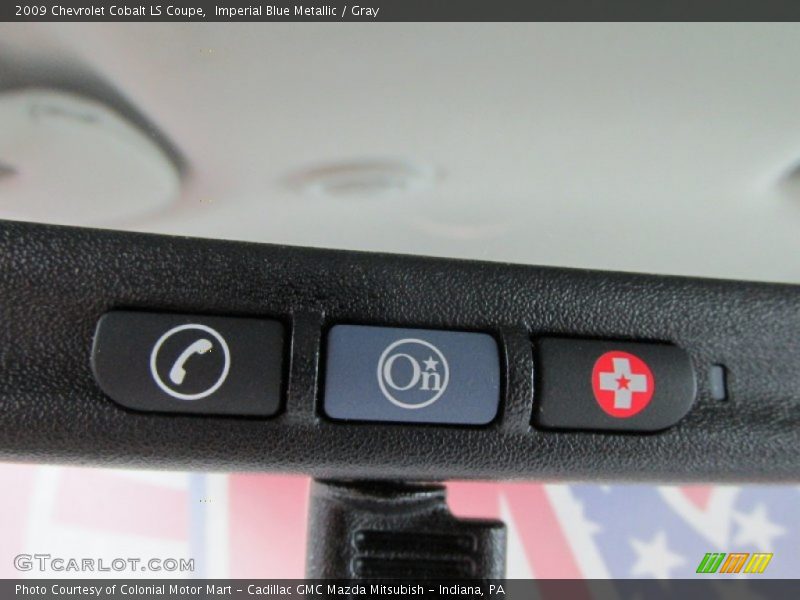 Imperial Blue Metallic / Gray 2009 Chevrolet Cobalt LS Coupe