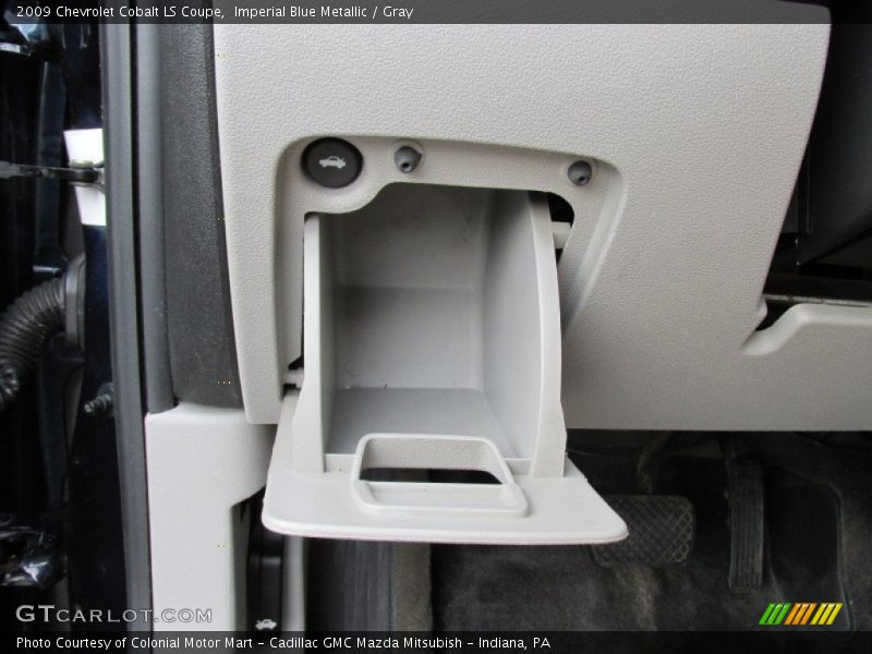 Imperial Blue Metallic / Gray 2009 Chevrolet Cobalt LS Coupe