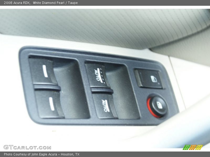 White Diamond Pearl / Taupe 2008 Acura RDX
