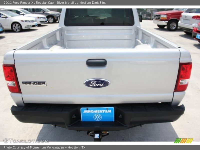 Silver Metallic / Medium Dark Flint 2011 Ford Ranger XL Regular Cab