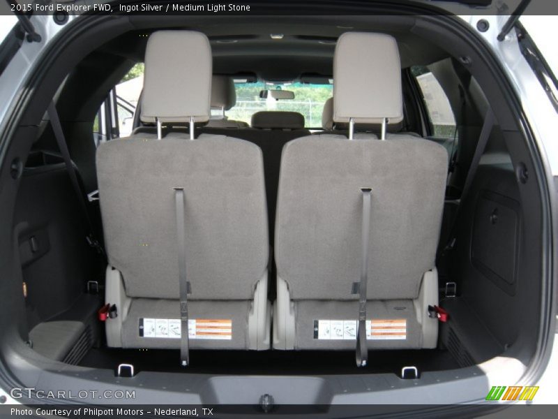 Ingot Silver / Medium Light Stone 2015 Ford Explorer FWD