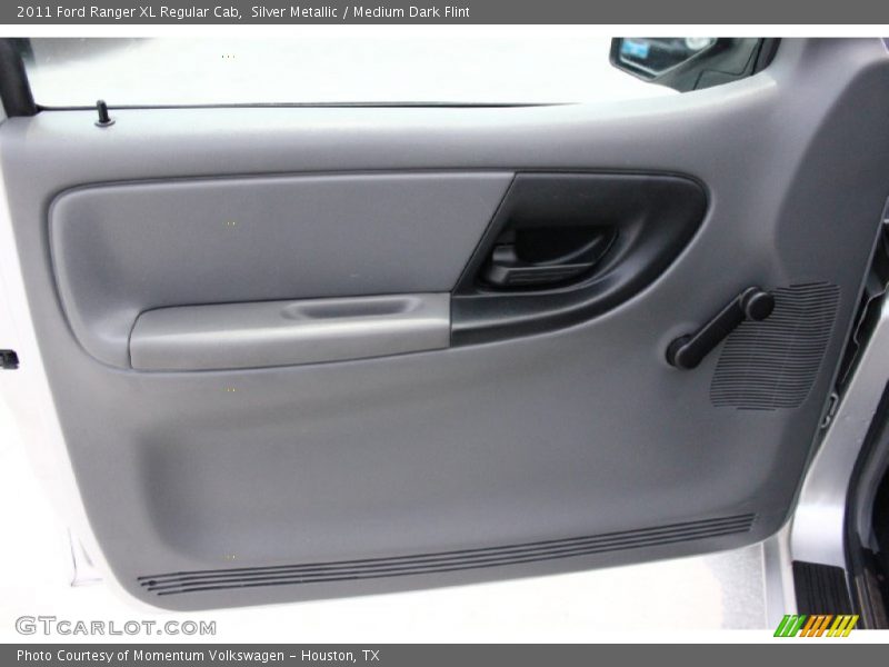 Silver Metallic / Medium Dark Flint 2011 Ford Ranger XL Regular Cab