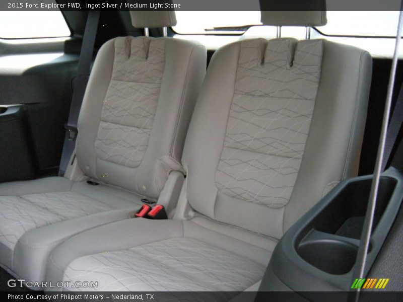 Ingot Silver / Medium Light Stone 2015 Ford Explorer FWD