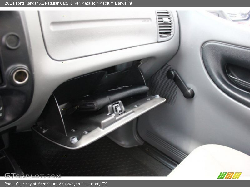 Silver Metallic / Medium Dark Flint 2011 Ford Ranger XL Regular Cab