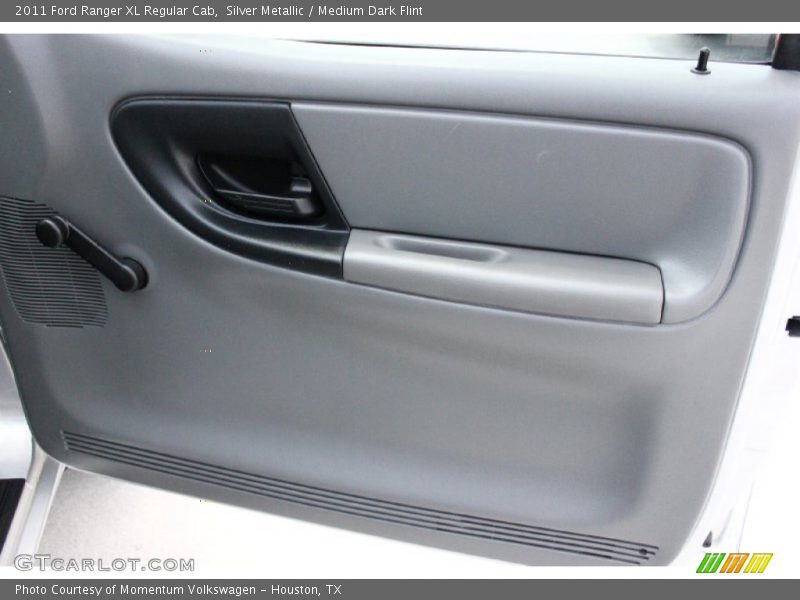 Silver Metallic / Medium Dark Flint 2011 Ford Ranger XL Regular Cab