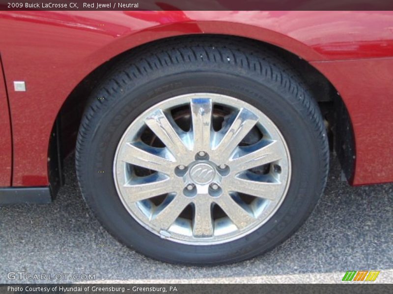 Red Jewel / Neutral 2009 Buick LaCrosse CX