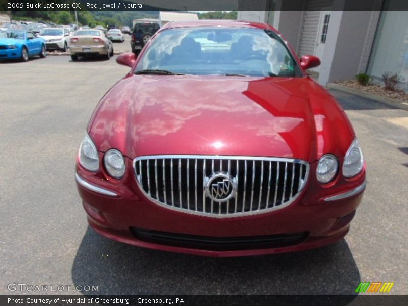 Red Jewel / Neutral 2009 Buick LaCrosse CX