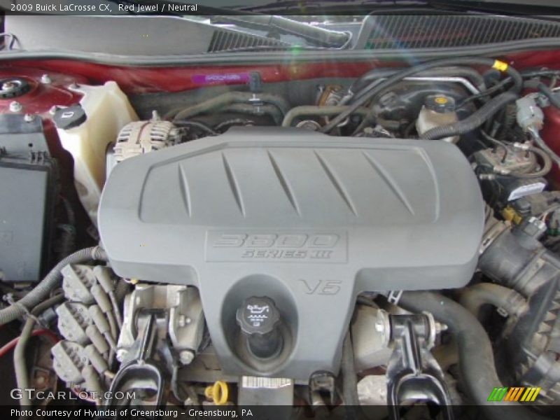 Red Jewel / Neutral 2009 Buick LaCrosse CX