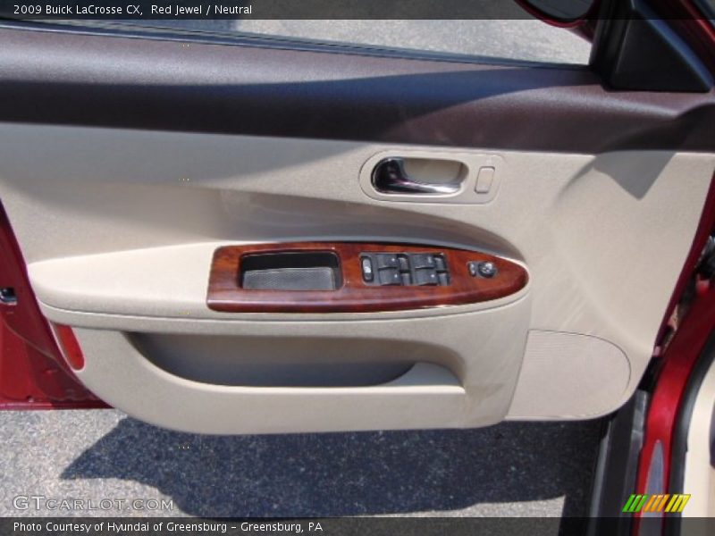 Red Jewel / Neutral 2009 Buick LaCrosse CX